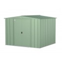 Arrow 8x8 Classic Steel Storage Shed Kit - Sage Green (CLG88SG)