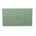 Arrow 10x4 Classic Steel Storage Shed Kit - Sage Green (CLP104SG)