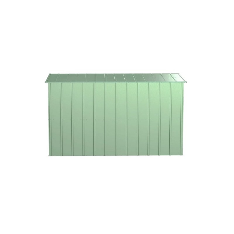 Arrow 10x4 Classic Steel Storage Shed Kit - Sage Green (CLP104SG)
