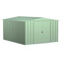 Arrow 10x12 Classic Steel Storage Shed Kit - Sage Green (CLG1012SG) Arrow 10x12 Classic Steel Storage Shed Kit - Sage Green (CLG1012SG)