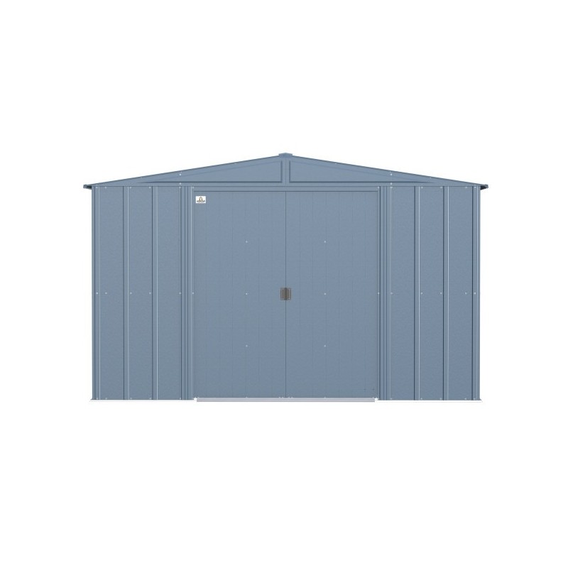 Arrow 10x12 Classic Steel Storage Shed Kit - Blue Grey (CLG1012BG)