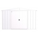 Arrow 10x14 Classic Steel Storage Shed Kit - Flute Grey (CLG1014FG)