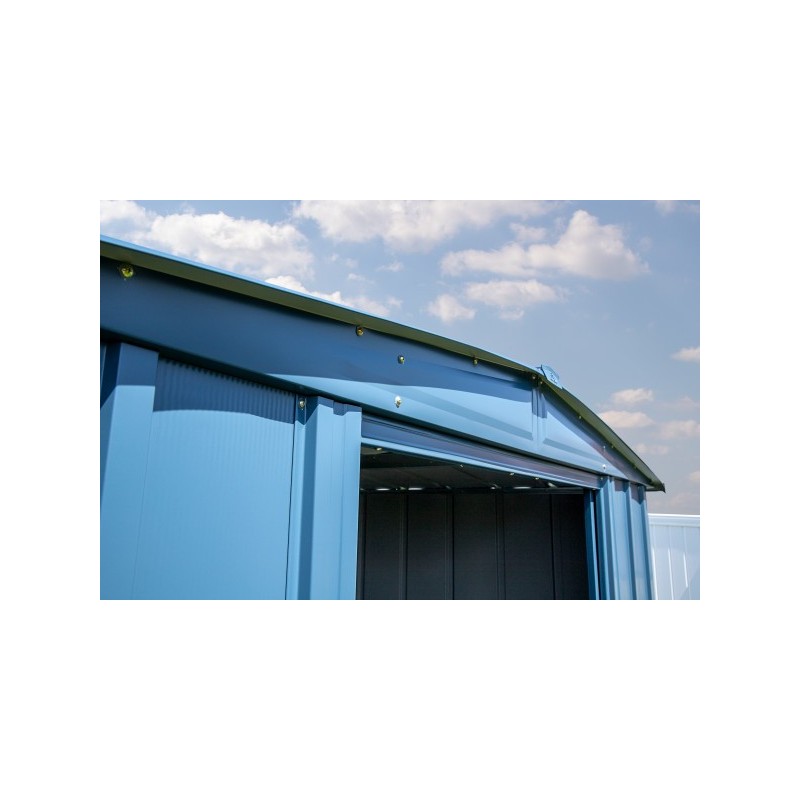 Arrow 10x8 Classic Steel Storage Shed Kit - Blue Grey (CLG108BG)