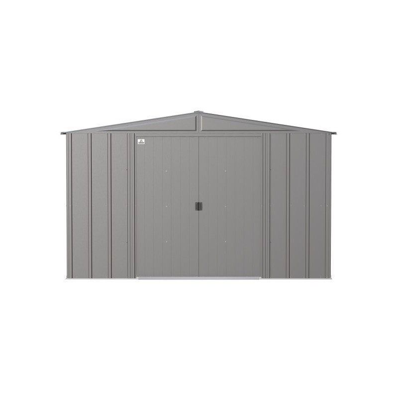 Arrow 10x8 Classic Steel Storage Shed Kit - Charcoal (CLG108CC)