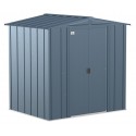 Arrow 6x5 Classic Steel Storage Shed Kit - Blue Grey (CLG65BG)