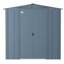 Arrow 6x5 Classic Steel Storage Shed Kit - Blue Grey (CLG65BG)