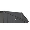 Arrow 6x5 Classic Steel Storage Shed Kit - Charcoal (CLG65CC)