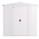 Arrow 6x7 Classic Steel Storage Shed Kit - Flute Grey (CLG67FG)