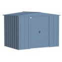 Arrow 8x6 Classic Steel Storage Shed Kit - Blue Grey (CLG86BG)