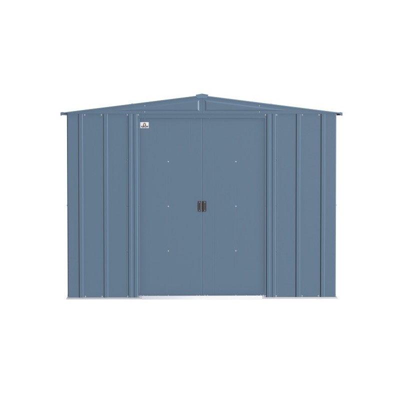 Arrow 8x6 Classic Steel Storage Shed Kit - Blue Grey (CLG86BG)