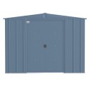 Arrow 8x6 Classic Steel Storage Shed Kit - Blue Grey (CLG86BG)