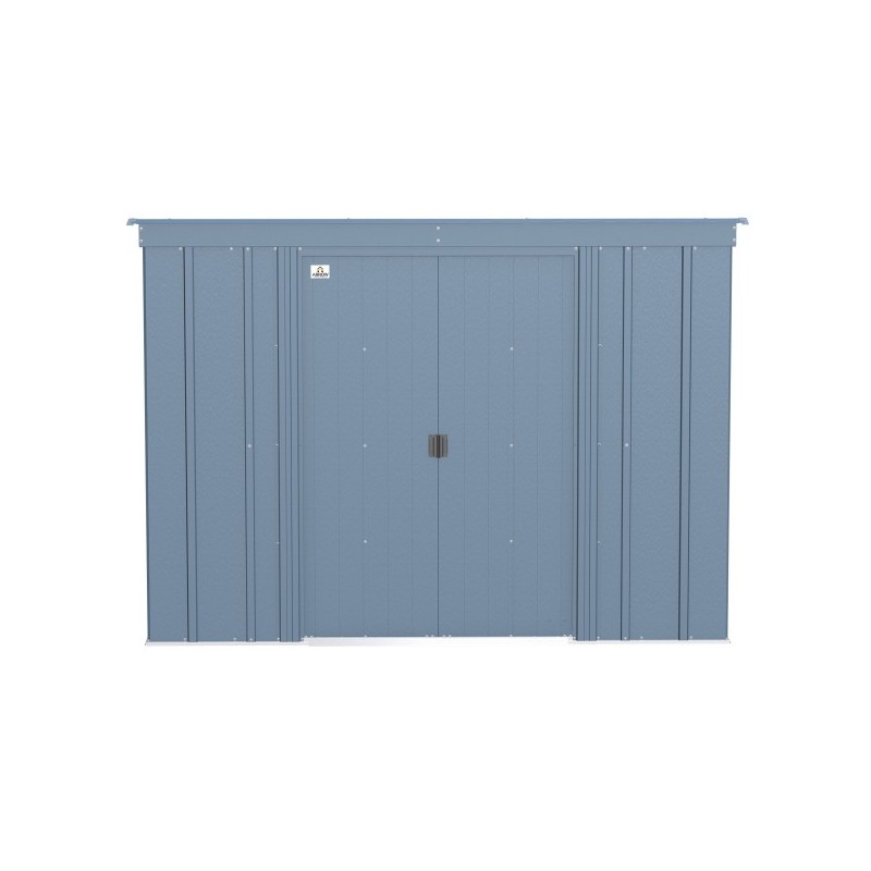 Arrow 8x4 Classic Steel Storage Shed Kit - Blue Grey (CLP84BG)