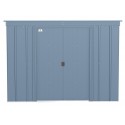 Arrow 8x4 Classic Steel Storage Shed Kit - Blue Grey (CLP84BG)