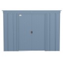 Arrow 8x4 Classic Steel Storage Shed Kit - Blue Grey (CLP84BG) Arrow 8x4 Classic Steel Storage Shed Kit - Blue Grey (CLP84BG)