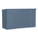 Arrow 10x4 Classic Steel Storage Shed Kit - Blue Grey (CLP104BG)