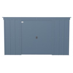 Arrow 10x4 Classic Steel Storage Shed Kit - Blue Grey (CLP104BG)