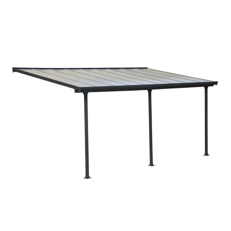 Palram 10x18 Feria Patio Cover Kit - Gray (HG9418)