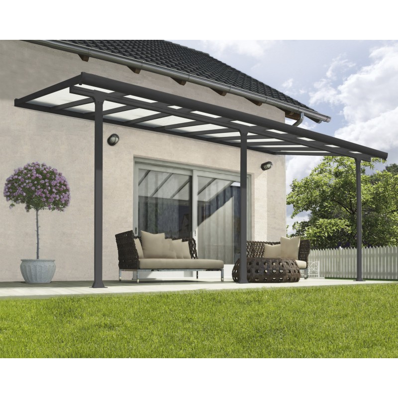 Palram 10x18 Feria Patio Cover Kit - Gray (HG9418)