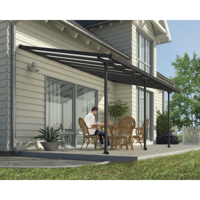 Palram 10x18 Feria Patio Cover Kit - Gray (HG9418)