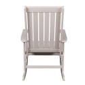 Blue Wave Ez-Care Tek-Wood Adirondack Rocker Chair - White (NU6915)
