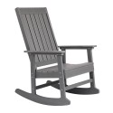 Blue Wave Ez-Care Tek-Wood Adirondack Rocker Chair - Slate Grey (NU6913)