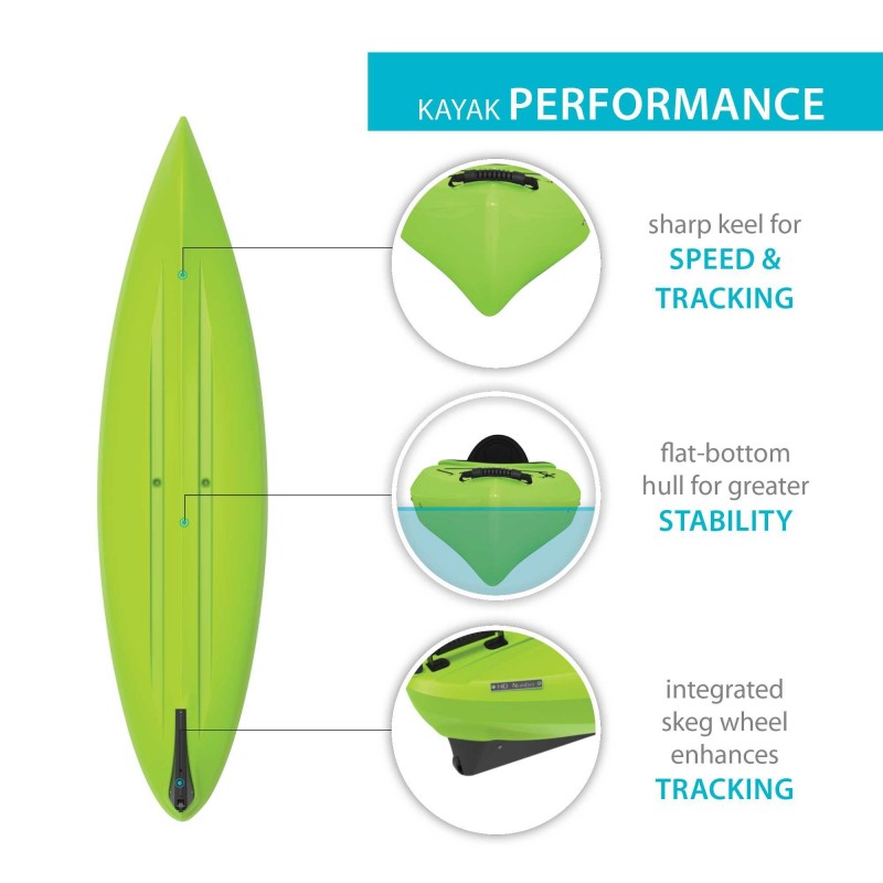Lifetime Revel 103 Lifetime Revel 103 Sit-In Kayak  - Lime Green (90766) Sit-In Kayak  - Lime Green (90766)