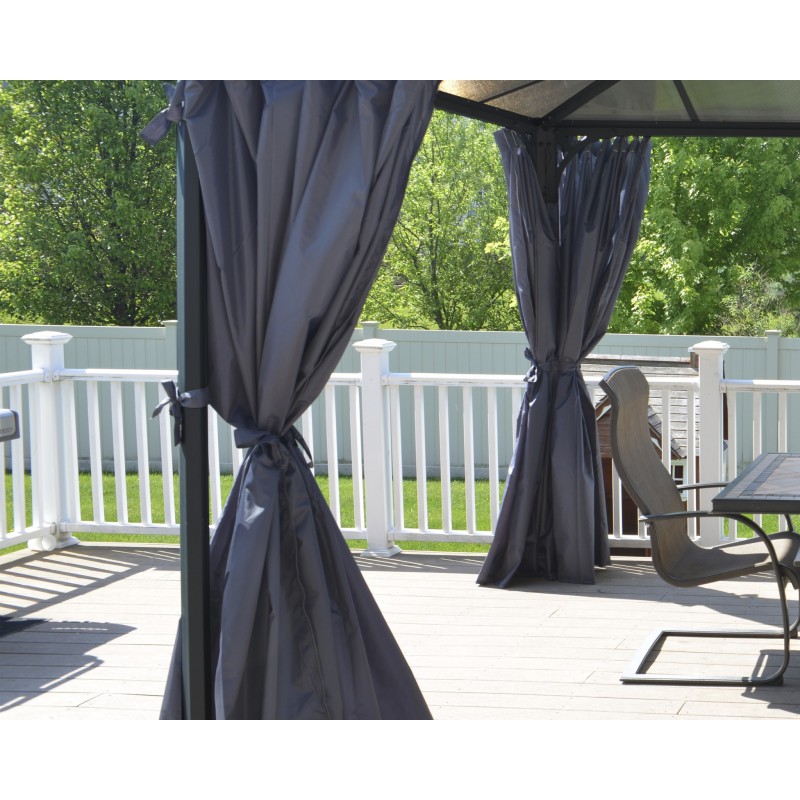 Palram Milano/Martinique Gazebo Curtain Set (HG1068)
