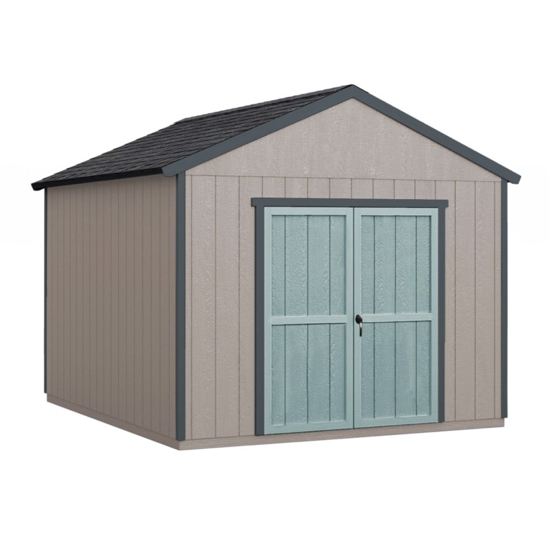 Handy Home Rookwood 10x18 Wood Storage Shed Kit w/ Floor (19439-9)