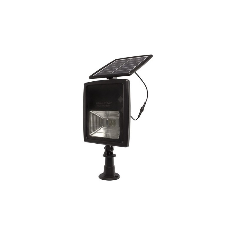 GamaSonic Solar Flood Light w/ Bright White LEDs (GS-203-203001)
