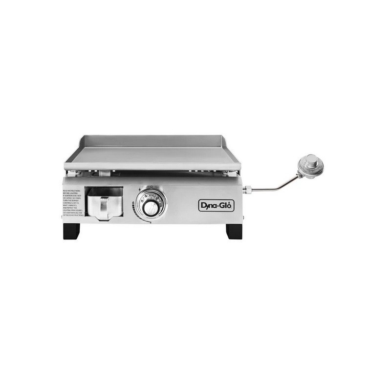 Dyna-Glo Portable 18000 BTU Liquid Propane Gas Griddle - Stainless Steel (DGL260SNP-D)