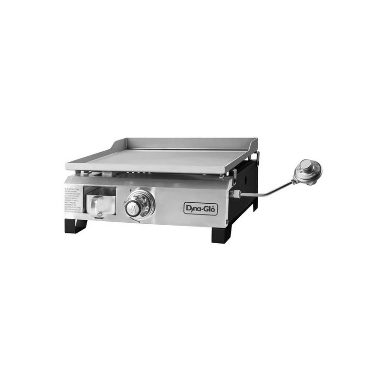 Dyna-Glo Portable 18000 BTU Liquid Propane Gas Griddle - Stainless Steel (DGL260SNP-D)