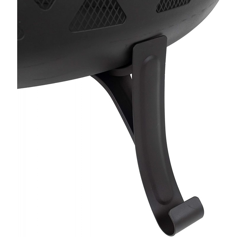 Pleasant Hearth Traverse Fire Pit - Black (OFW888R)