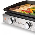Blackstone 22 in. Tabletop Griddle with Stainless Steel Front Plate Without Hood (1666)