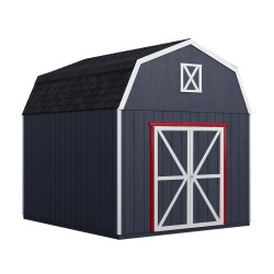 Handy Home Braymore 10x10 Wood Storage Shed Kit (19449-8)