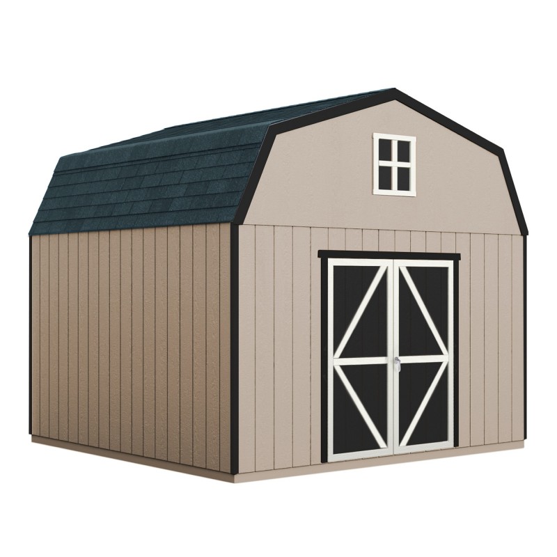 Handy Home Hudson 12x16 Wood Storage Shed Kit (19443-6)