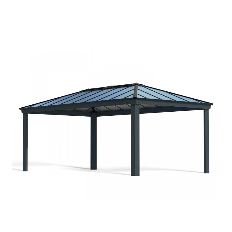 Palram Dallas 6100 Gazebo Kit - Gray (HG9148)