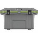 Pelican 70QT Elite Cooler - Dark Grey / Green (70Q-1-DKGRYEGRN)