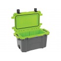 Pelican 70QT Elite Cooler - Dark Grey / Green (70Q-1-DKGRYEGRN)