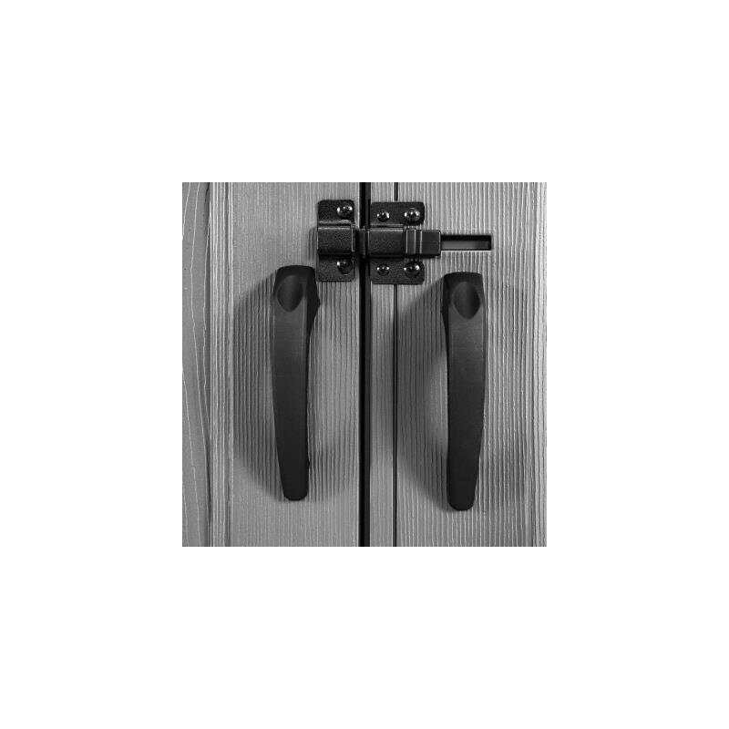 Lifetime 20x8 Outdoor Storage Shed Kit w/ Floor- Light Brown (60351)