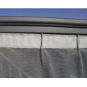 Palram - Canopia Palermo 4300 Gazebo Netting Kit - Gray (HG1064)