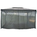 Palram - Canopia Martinique 4300 Gazebo Netting Kit - Gray (HG1063)