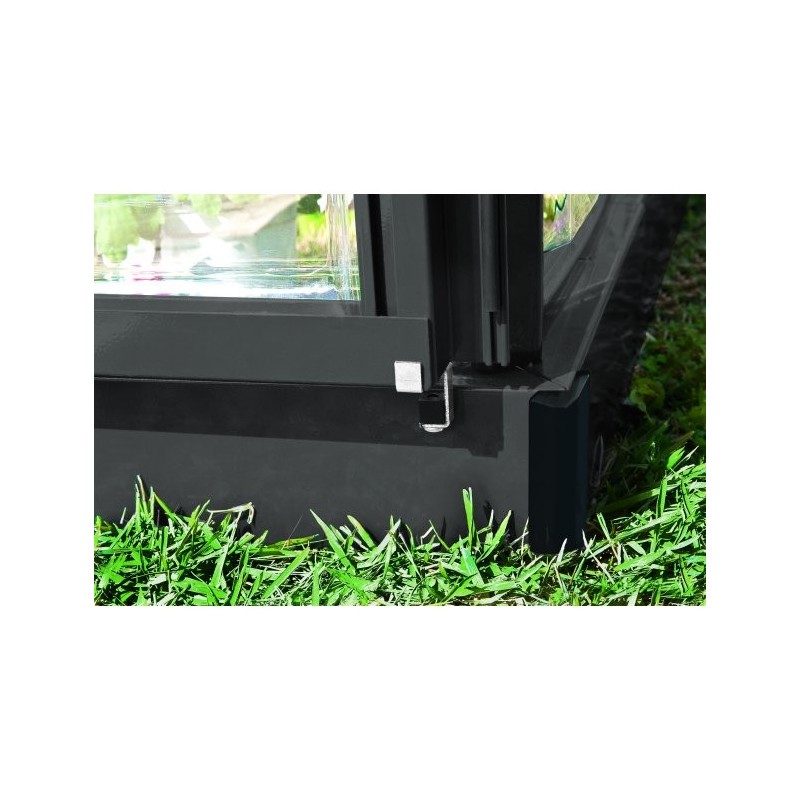 Palram - Canopia 6x4 Mythos Greenhouse Kit - Gray (HG5005Y)