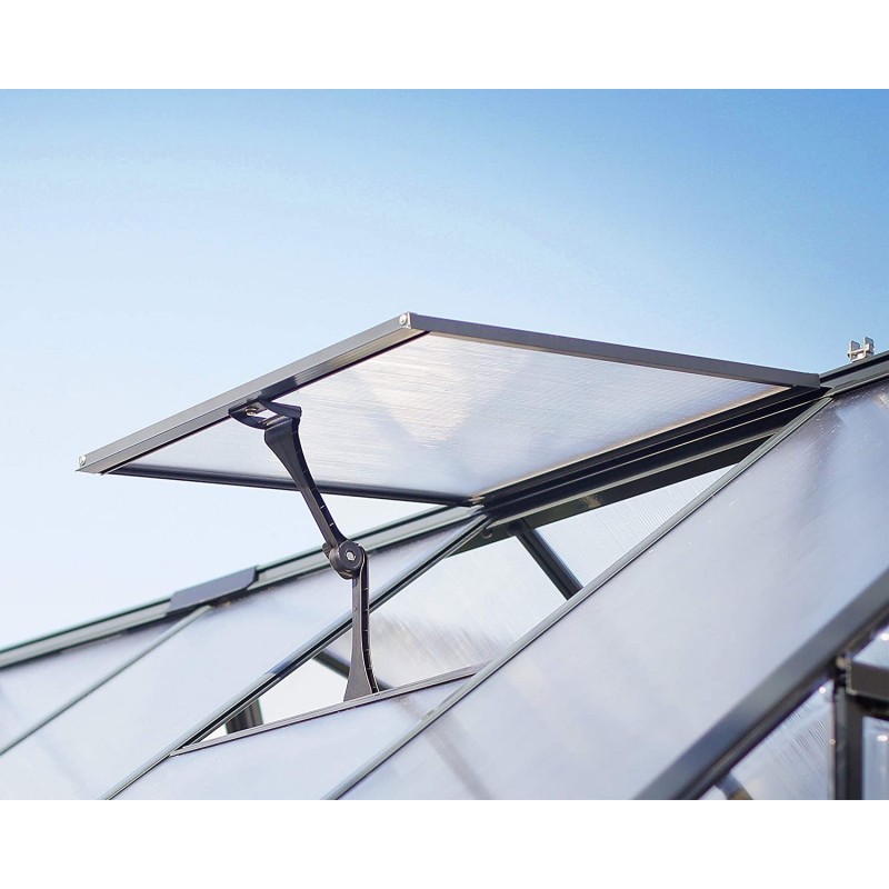 Palram - Canopia Mythos 6x10 Greenhouse Kit - Gray (HG5010Y)