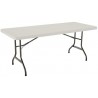 Lifetime 4- Pack 6 ft. Commercial Folding Table - Almond (42900) Lifetime 4- Pack 6 ft. Commercial Folding Table - Almond (42900)