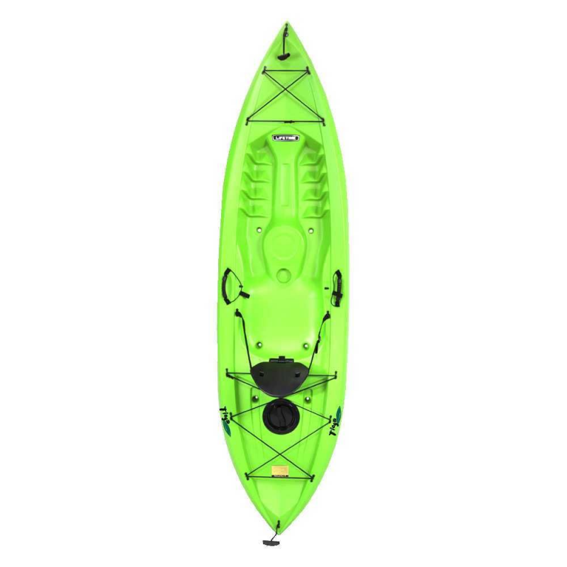 Lifetime 10 Ft Sit-On-Top Tioga 120 Kayak - Lime Green (90534)