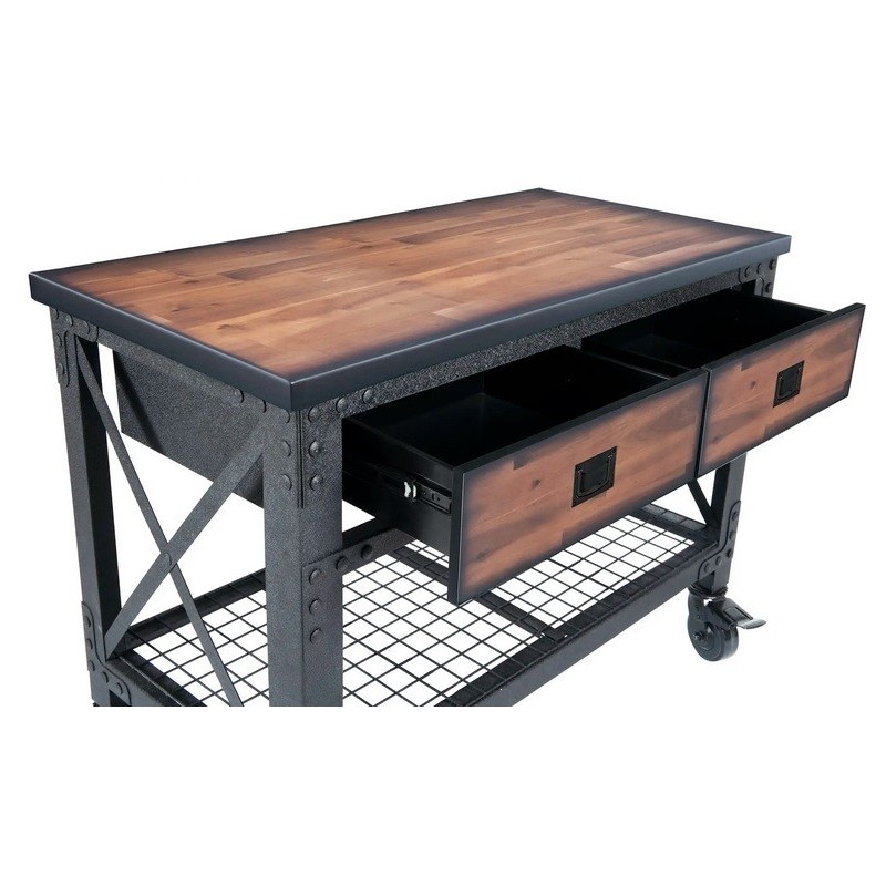 Duramax 48x24 Rolling Workbench - Two Drawers (68002)