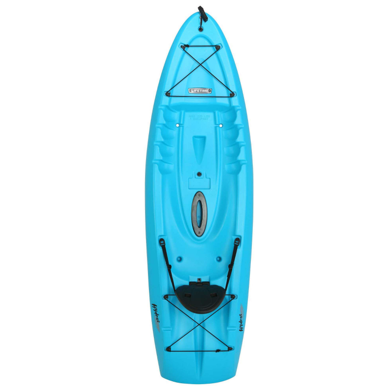 Lifetime 8.5 ft Hydros Plastic Kayak w/ Paddle - Glacier Blue (90594)