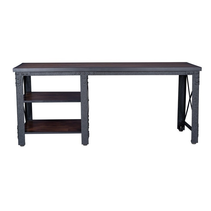 Duramax 72 in. Weston Desk with Shelves (68052)