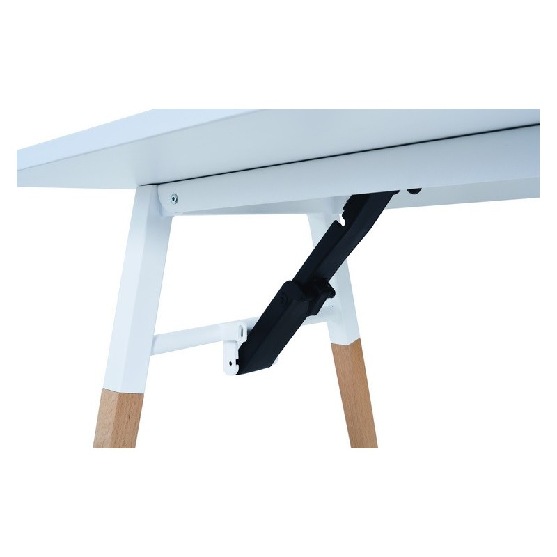 Duramax Neo 62 in. White Folding Table (68053)