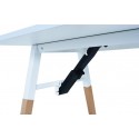 Duramax Neo 62 in. White Folding Table (68053)